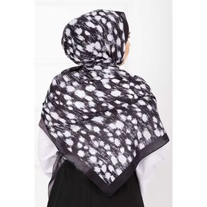 Bufanda Infinita con Estampado de Bambú Serie-2, Bufanda Larga Cuadrada de Algodón Transpirable con Estampado Digital para Otoño, Malasia - Product Image 2