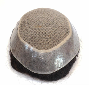 Peluca de cabello humano Mirage Front Lace 100% para hombres, tupé de cabello no quirúrgico de fácil uso, parche Base de piel Natural 10x8, solución para la pérdida de cabello - Product Image 3