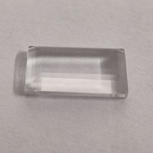 คริสตัลควอตซ์ธรรมชาติ22X12มม. สี่เหลี่ยมผืนผ้าตัด,ควอตซ์ใสหนา4มม. Slice 12.5 Cts,หินกึ่งมีค่าสำหรับเครื่องประดับ - Product Image 3