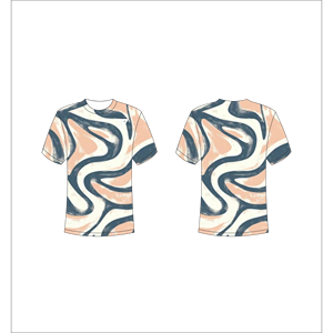 เสื้อยืดผู้ชายสีดำลายจุด แขนสั้น คอกลม ทรงปกติ สวมใส่สบาย ผลิตโดย Trackstar OEM แบรนด์ส่วนตัว รุ่น TSI-G05-P0629 - Product Image 4