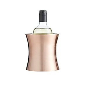 Meilleure vente seau à glace à champagne et à bière en métal lourd et bouteille en étain glacière de bar en plaqué or intérieur et extérieur - Product Image 5