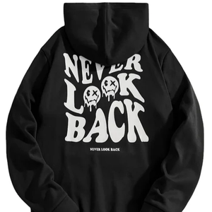 Sudaderas con capucha estampadas 100% algodón con logotipo personalizado 450gsm ropa de invierno informal con posición frontal del logotipo - Product Image 6