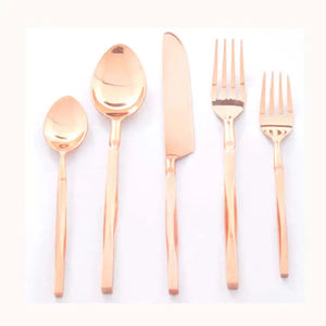 Juego de cubiertos de acero inoxidable hecho a mano con acabado pulido espejo y diseño elegante, perfecto para cubiertos elegantes, comedor de boda - Product Image 5