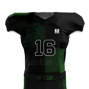 Uniforme de football américain personnalisé avec logo et numéro imprimés, polyester, séchage rapide, prix de gros - Product Image 5