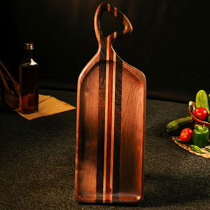 Planche à découper pour fromage NordCraft, style scandinave, en bois anglais, fabriquée à la main, écologique, résistante au lave-vaisselle, légère - Product Image 4