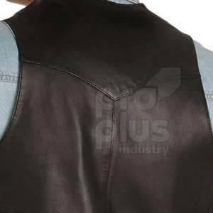 Fall Winter <b>Men</b> Sleeveless Genuine Leather <b>Vest</b> High Quality Outer Wear Casual Breathable - Product Image 6