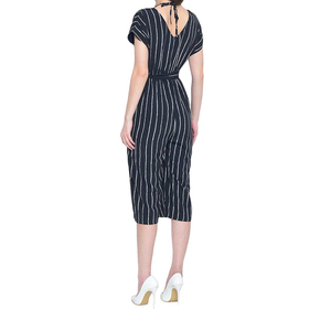 Mono Deportivo de Mujer sin Mangas con Media Cremallera y Cintura Alta de Lona Transpirable, Ropa Deportiva Informal - Product Image 3