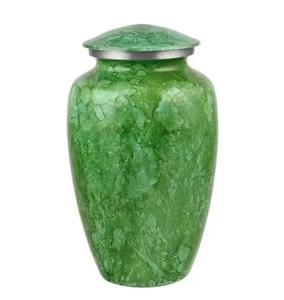 Urnas de cremación de Metal de alta calidad para humanos Hermosas urnas funerarias Alta demanda Suministros funerarios hechos a mano - Product Image 2