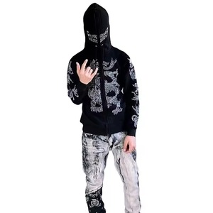 Sweat-shirts thermiques pour hommes au meilleur prix avec strass, tissu jersey tricoté anti-rétrécissement fabriqué au Pakistan pour l'hiver, faible MOQ 20 pièces - Product Image 1