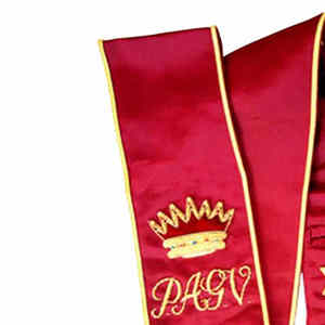 Venta al por mayor Masonic Regalia Degree Provincial Hombro Fajas Buena calidad Diseño personalizado Masonic Regalia Fajas - Product Image 3