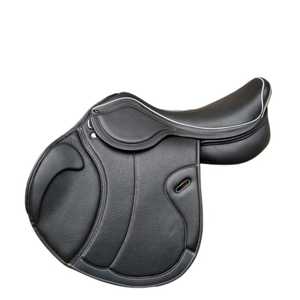 Sillines de doma de salto de caballo de carrera de cuero de calidad de nuevo diseño con juego de árbol de madera sillín de salto importado - Product Image 5