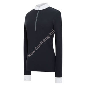 เสื้อแสดงการขี่ม้าน้ำหนักเบา,เสื้อแข่งแขนยาวคุณภาพสูงสำหรับผู้หญิง - Product Image 1