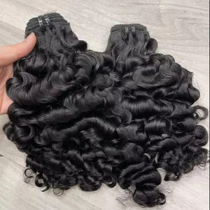 VENTE FLASH 2026 Cheveux humains vietnamiens 100% naturels, double trame, bouclés à la vapeur, extensions de cheveux prêtes à être expédiées - Product Image 1