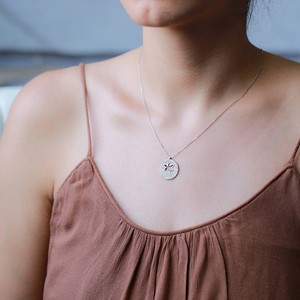 Colgante de Plata de Ley 925 Hecho a Mano en Turquía con Diseño de Libélula y Circonita Transparente, Venta al por Mayor - Product Image 3