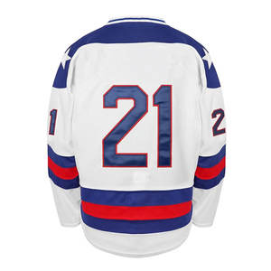 Practice Team Set Reversible Mesh Ice Hockey Jerseys Último diseño Hombres Ice Hockey Jersey Poliéster - Product Image 5