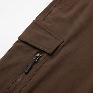 2025 <b>Men's</b> Pants Casual With Pockets Long Knitted Fabric Breathable Solid Pattern Plain Dyed Customized <b>Men's</b> <b>Trousers</b> Color - Product Image 4