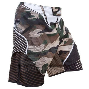 Fabrication directe en usine de shorts MMA Matériau en spandex léger de qualité supérieure Logo personnalisé Vêtements d'arts martiaux de qualité supérieure - Product Image 3