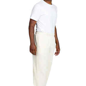 กางเกงวอร์มผ้าฝ้ายสไตล์วินเทจผ้าเกล็ดปลาน้ำหนักเบาซักได้สำหรับฤดูหนาว - Product Image 1