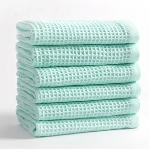 100% cotton Khăn tắm kích thước lớn 75x150cm nhanh chóng hấp thụ nhanh hơn làm khô unisex Waffle dệt trong màu sắc rắn cho nam giới phụ nữ - Product Image 2