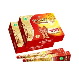 Cône de henné rouge intelligent 500g certifié ISO, lot de 12 pour l'art corporel et des mains, vente en gros à bas prix, meilleurs fabricants - Product Image 1