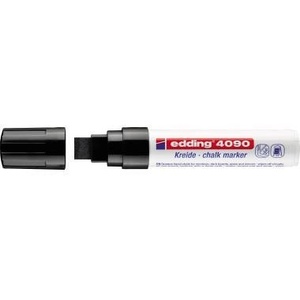 Marcador de Tiza Negra Edding 4090 con Punta Fina de 4-15 mm para Escribir - Product Image 1
