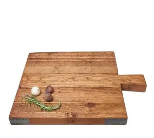 Tabla de Cortar Cuadrada Moderna de Bambú, Utensilios de Cocina para Picar Verduras - Product Image 3