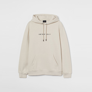 Pull à capuche en éponge française décontracté pour hommes, accessoire d'hiver numérique brodé de haute qualité - Product Image 1