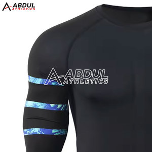 <b>Compression</b> <b>Shirts</b> For Gym And Exercise With Soft Material And Stretchable Design For Comfortable And Active Performance - Product Image 5