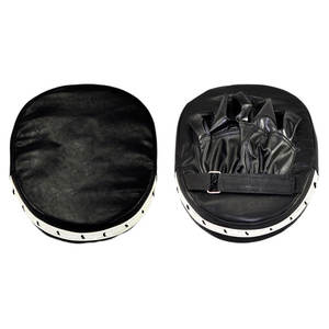 2024 coussinets de mise au point en cuir réglables de haute qualité personnalisés pour l'entraînement poinçonnage Muay Thai avec Logo personnalisé Taekwondo MMA boxe - Product Image 3