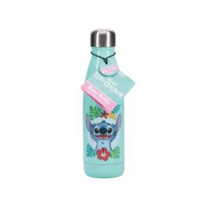 Botella de Agua con Aislamiento al Vacío de Doble Cara con Diseño Clásico de Disney Lilo & Stitch de 460 ml, Tamaño de Viaje con Tapa - Product Image 5