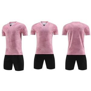 Nuevo 2025 personalizado marca fútbol Jersey calidad OEM fútbol Jersey hombres fútbol uniforme conjunto para el equipo - Product Image 4