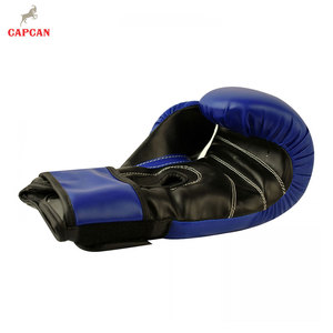 High Impact Padding Leather Boxing Gloves Smooth Feel Durable Stitch Detail Balanced Design Lightweight Eco-Friendly Training - Product Image 5