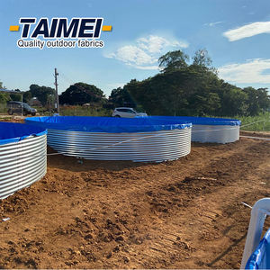 Tanque de peces de PVC, acuicultura, hojas galvanizadas, Acuario de peces para peces <span class=keywords><strong>Koi</strong></span>/Betta/Guppy - Product Image 3