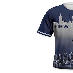 Maillots de baseball unisexes personnalisables et respirants, vêtements de supporter tendance pour les équipes, toutes tailles, livraison rapide, haute qualité - Commandez maintenant ! - Product Image 2