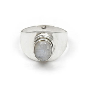 925พลอยมูนสโตนสีรุ้งที่สวยงามสำหรับสุภาพสตรีและบุรุษ - Product Image 3