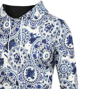 Ropa de calle fabricada profesionalmente, sublimación, ropa de invierno, sudaderas con capucha de sublimación, Sudadera con capucha de sublimación de poliéster hecha a medida - Product Image 4