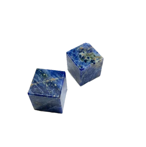 ซูเปอร์คิวบ์หินอัญมณี sodalite ทรงลูกบาศก์คริสตัลทรงเรขาคณิตศักดิ์สิทธิ์หินเรกิรักษาสมบัติทางเรขาคณิตแบบอภิปรัชญาขายส่ง - Product Image 2