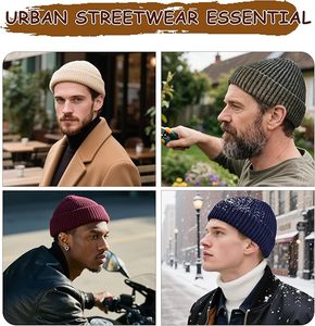 Gorro de Invierno al por Mayor, Gorro de Punto Acrílico Cálido con Logotipo Personalizado Bordado OEM/ODM para Hombre y Mujer - Product Image 6