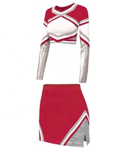 Tendance conception personnalisée uniforme de pom-pom girl vente en gros vêtements de pom-pom girl cheerleading tenue d'équipe fournisseur - Product Image 4