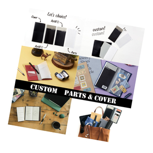 Práctico cuaderno original japonés delgado con tapa de plástico personalizable Diseño compacto simple - Product Image 1