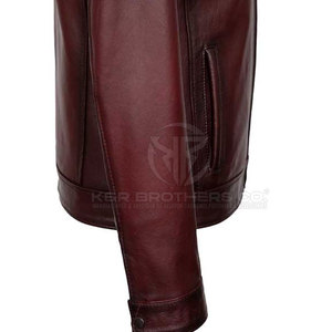 แจ็กเก็ตหนัง PU แฟชั่นสำหรับผู้ชาย, แจ็กเก็ตฤดูหนาวน้ำหนักเบาสำหรับฤดูใบไม้ร่วงฤดูหนาว - Product Image 5