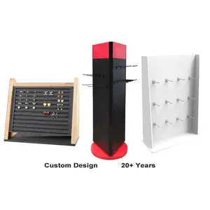 4-Way Pegboard Advertising Display Standee Retail Shop Detachable Hooks Table Top Advertising Standee