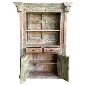 Estantería de Madera Tradicional, Estantería Vintage Hecha a Mano, Elegancia para Sala de Estar, Decoración Combinable - MOQ 1 Contenedor Únicamente - Product Image 6