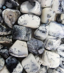 Opale dendritique de haute qualité pierre dégringolée chakra de Style agate sculpté pour la décoration de la maison mise à la terre méditation pierre précieuse en gros - Product Image 6