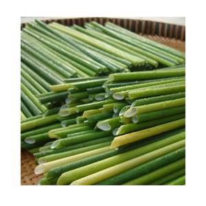 Venta al por mayor de pajitas naturales desechables hechas de hierba de bambú y harina de arroz, pajitas biodegradables ecológicas para beber - Product Image 4