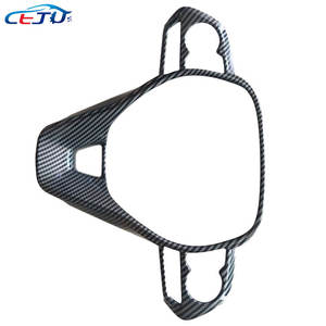 Capuchons de volant en fibre de carbone ABS pour Toyota Camry 2018-2024 <span class=keywords><strong>Suzuki</strong></span> Swace Corolla 2019 <span class=keywords><strong>Cross</strong></span> <span class=keywords><strong>2022</strong></span> - Product Image 3