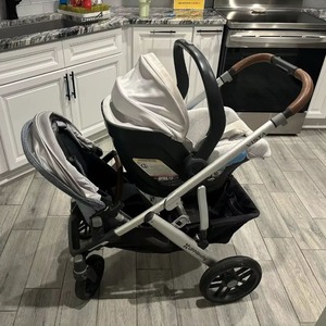 Cochecito convertible UPPA Babys Vista V2 para recién nacidos de 0 a 3 años, sistema de un solo asiento a doble asiento, cochecito para bebé UPPAbaby Vista - Product Image 6