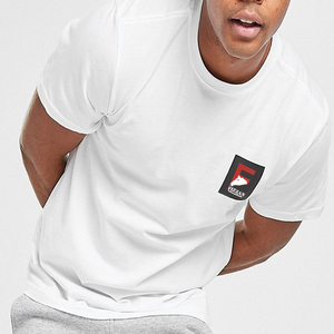 เสื้อยืดคอกลมแขนสั้นสำหรับผู้ชายขนาดใหญ่พิเศษผ้าโพลีเอสเตอร์100% พิมพ์โลโก้แบบแห้งเร็วขนาดใหญ่พิเศษสำหรับผู้ชาย - Product Image 3