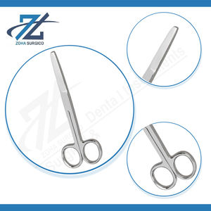 Tijeras de vestir Supercut, Blunt/Blunt 145mm de largo Instrumentos rectos de acero inoxidable quirúrgico Hecho en Pakistán - Product Image 4