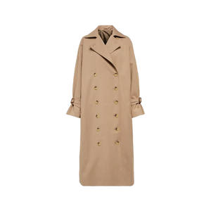 Trench-coat coupe-vent classique long conçu sur mesure pour les femmes 100% vestes exportées décontractées de haute qualité du Bangladesh - Product Image 5
